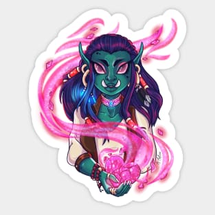 Sorceress of the heart Sticker